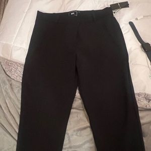 Black slacks